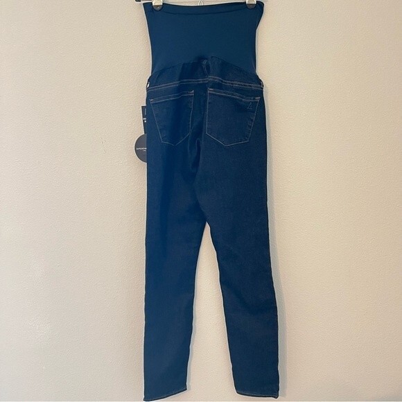 ARTICLES OF SOCIETY SECRET FIT HEATHER FULL PANEL SKINNY MATERNITY JEANS 26 NEW - Picture 6 of 11